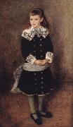 Pierre Renoir Marthe Berard(Girl Wearing a Blue Sash) Sweden oil painting reproduction